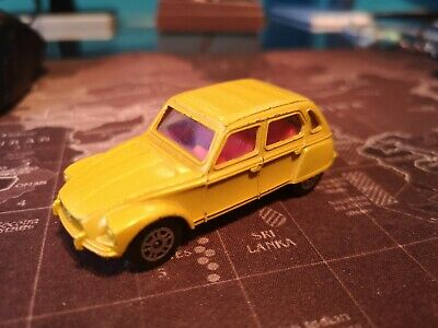 Corgi Juniors Citroen Dyane In Gold Vintage Diecast Ebay