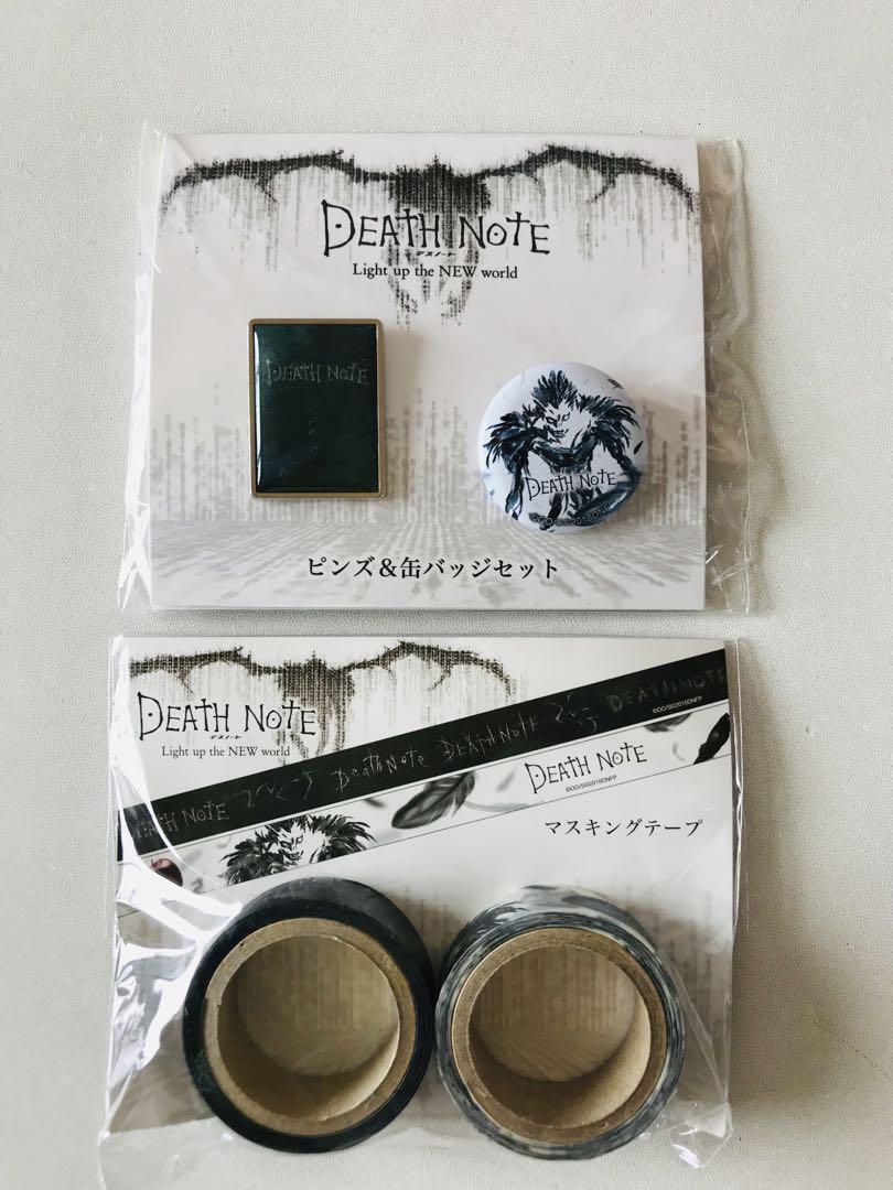 【DEATH NOTE】PINS SET デスノート ピンズセット ピンバッジ DEATHNOTE デスノート ピンズセット PINS SET ピンバッジ