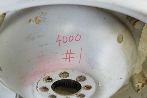 62 - 65 Early Ford 4000 Tractor 801 901 rear back wheel rim and tire | eBay