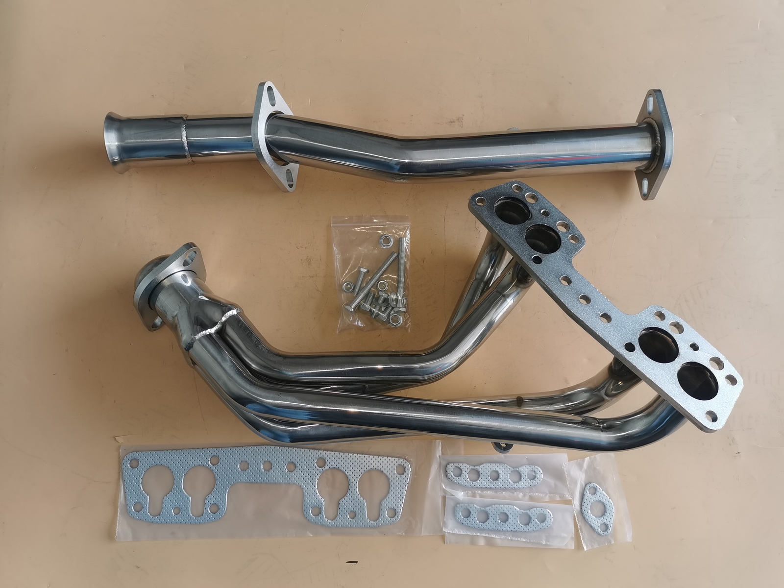 SS EXHAUST HEADER MANIFOLD FOR TOYOTA 9095 4RUNNER/PICKUP 2.4L 2WD 4WD