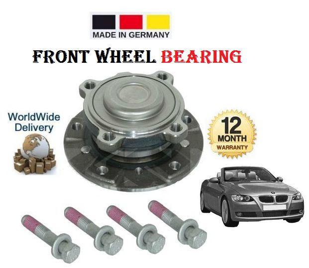 FOR BMW 3 SERIES E90 E92 E93 4.0 M M3 20072011 NEW FRONT WHEEL BEARING