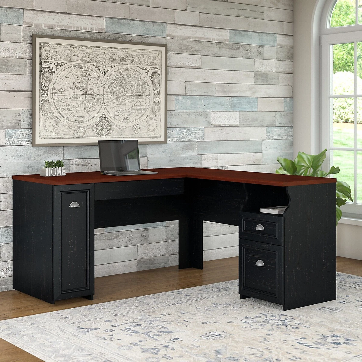 Bush furniture fairview l shaped desk deals