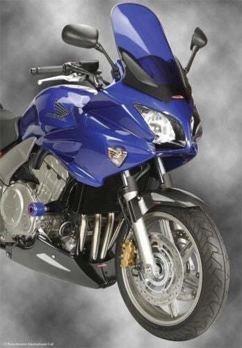 Se adapta a Honda CBF1000 2006-2010 ABS Belly Pan aspecto de carbono con malla plateada de Pow Foto 2 de 4