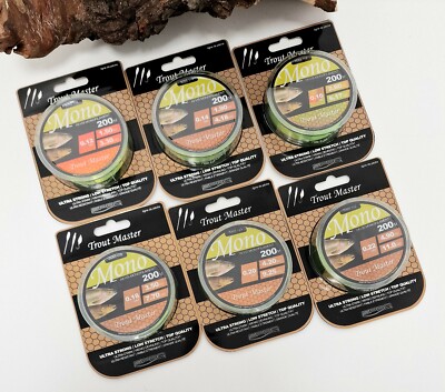 Spro TM Trout Master Hi-Vis Mono Chart 0,12mm 0,14mm 0,16mm 0,18mm 0,20mm 0,22mm