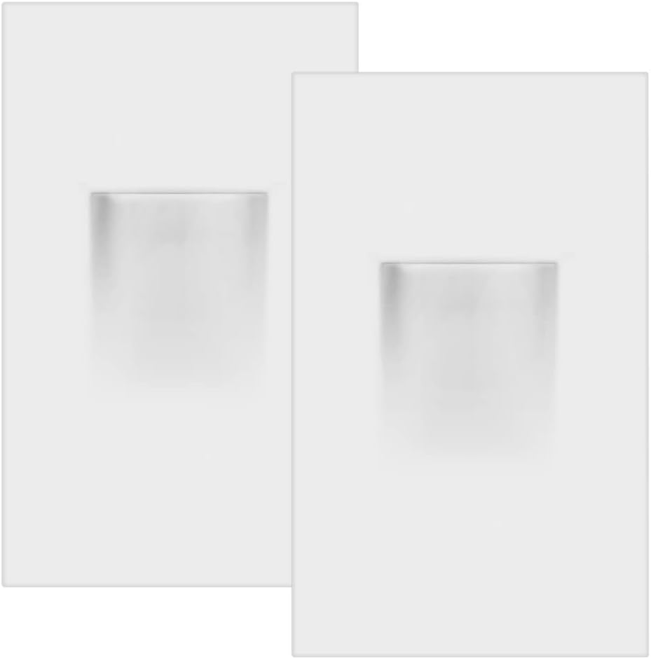 Vertical LED Step Light for Indoor Outdoor Stairs 3 CCT 3000K Color Selectable