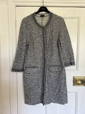 Schneiders Salzburg Cotton Knitted Long Summer Jacket Coat. Uk 16/18