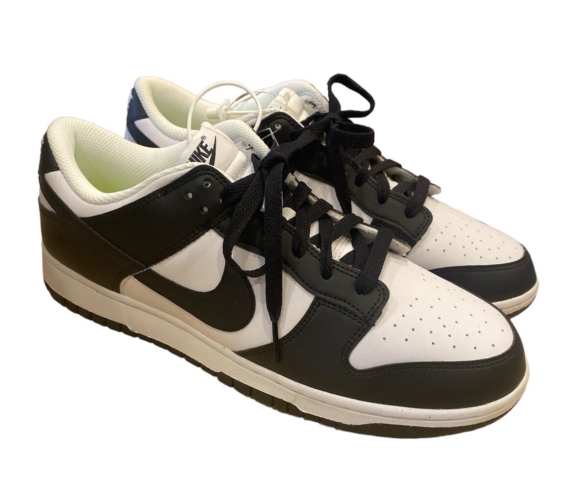 1132) Nike Dunk Low Next Nature White/Black DD1873-102 Women's