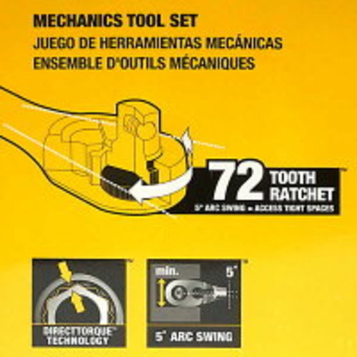 【新品未開封】デウォルト　メカニックツールセット DWMT45184 Amazon | デウォルト(DEWALT) メカニックツールセット 184ピース