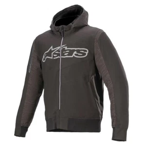 Alpinestars Rhod Windstopper Motorcycle Hooded Textile Jacket Melange / Black