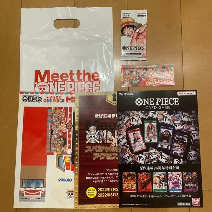 meet the ONE PIECE CARD GAME 25th Anniversary Admission Benefit