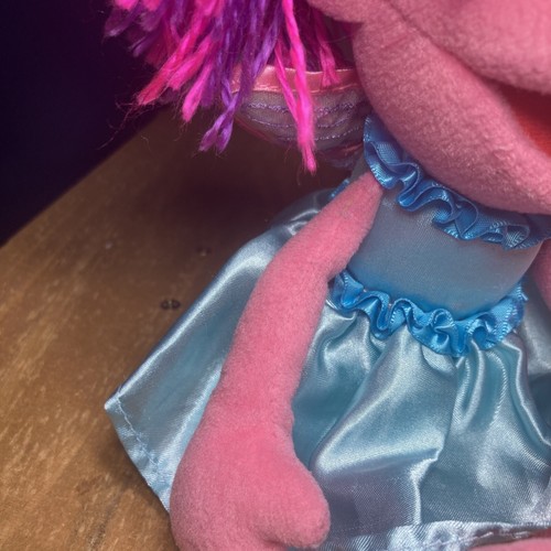 Sesame Street Abby Cadabby 10” Plush Fairy Wings Butterfly Stuffed Toy PBS - Picture 4 of 10