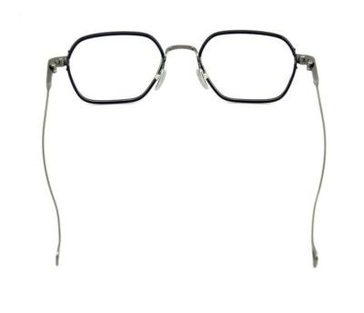 DITA WILTON チタン ネイビー RARE NEW Genuine DITA WILTON Navy Silver EyeGlasses Frame