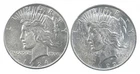 1924 & 1922 & Peace Silver Dollar $1 Bullion Collection Lot *866