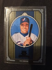 NICK JOHNSON 2005 Donruss Diamond Kings Framed Green #11/25