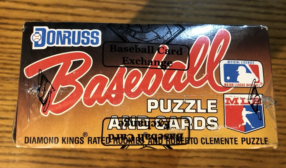 Boîte Scellée De Cartes à Collectionner Donruss BBCE 1989 - 36 Paquets, 540 Cartes, Possible Ken Griffey Jr.