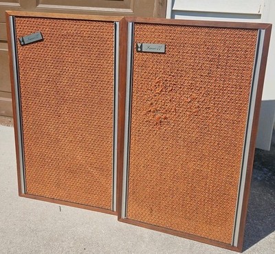 JBL LANCER 77 VINTAGE SPEAKERS BROWN RICH WARM MODEL LX4-2 | eBay