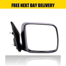 FITS TOYOTA HIACE HI-ACE 1996-2006 MANUAL TYPE DOOR WING MIRROR DRIVER SIDE OFF