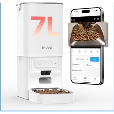 Automatic Pet Feeder with Camera, 7L Food Dispenser Good for Cats, Dogs, any pet
