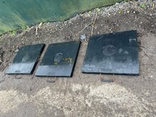 800mmx800mm Crane Hiab Outrigger Leg Mat Pad Jack £125+vat Mewp Spyder Lift