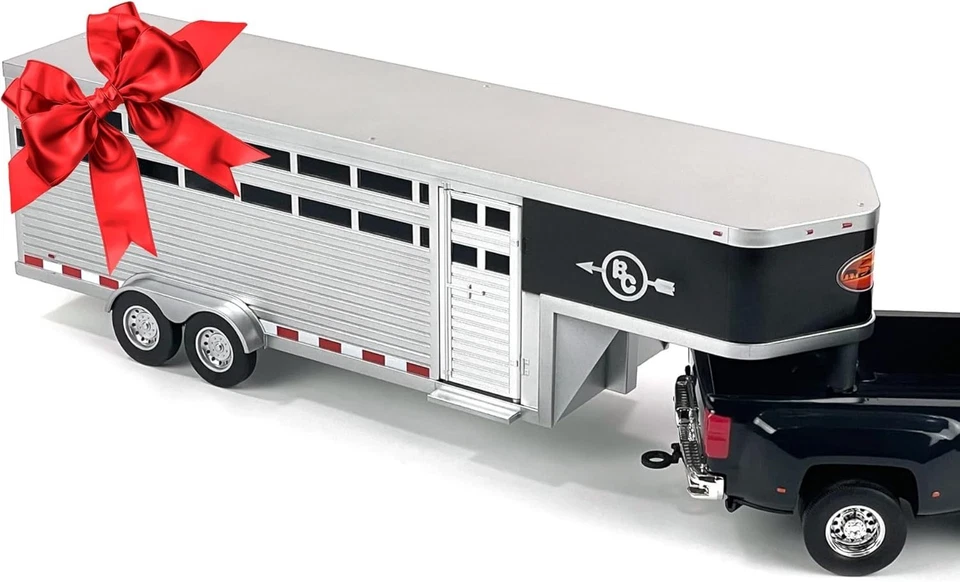 1:20 Scale Toy Truck Trailer with Working Doors - Image 3 of 4