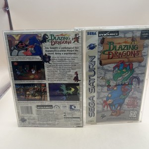 Fiche du jeu Blazing Dragons sur Sega Saturn - Le Musee des Jeux Video