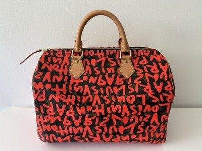 LOUIS VUITTON x Stephen Sprouse Monogram Graffiti Speedy 30