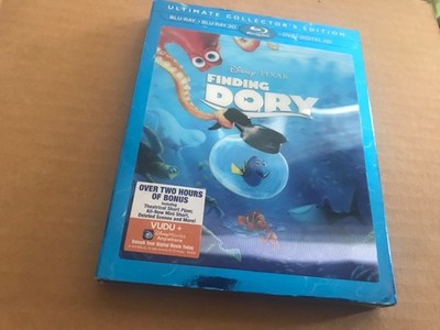 Finding Dory Ultimate Collectors Edition 3D Blu Ray With Slipcover New & Sealed
