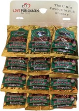 Love Pub Snacks Pretzel Pieces Jalapeno Flavour - Pub Card 12x50g
