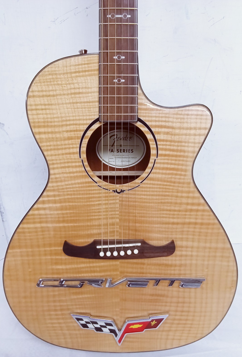 Fender FA-345CE Acoustic Electric Guitar Custom Corvette | eBay