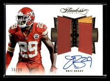 2016 Panini Flawless Eric Berry Dual Patch Autograph /25 #DUEB Chiefs SE2840