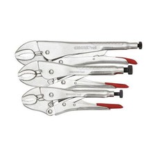 Gedore RED Locking Pliers Set 7-12" 3 Pieces 35-60 mm