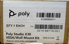 Poly Studio X30 Inverted VESA / Wall Mount Kit  (P/N: 2215-86719-001)