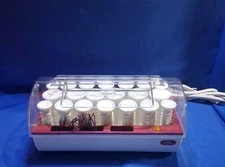 Vidal Sassoon Hairsetter VS321 20 Hot Rollers / Curlers 2 Sizes & Clips Tested