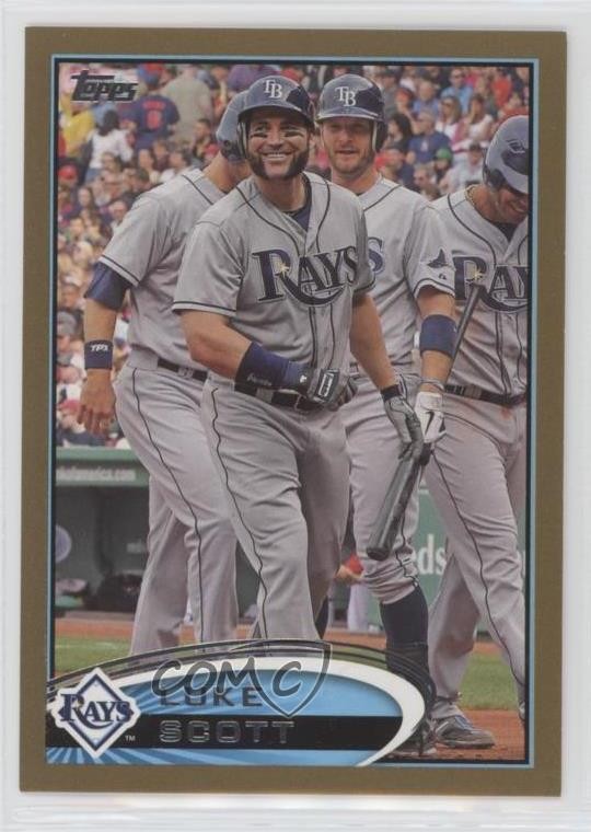 2012 Topps Update Gold 29/2012 Luke Scott #US239 0yg9