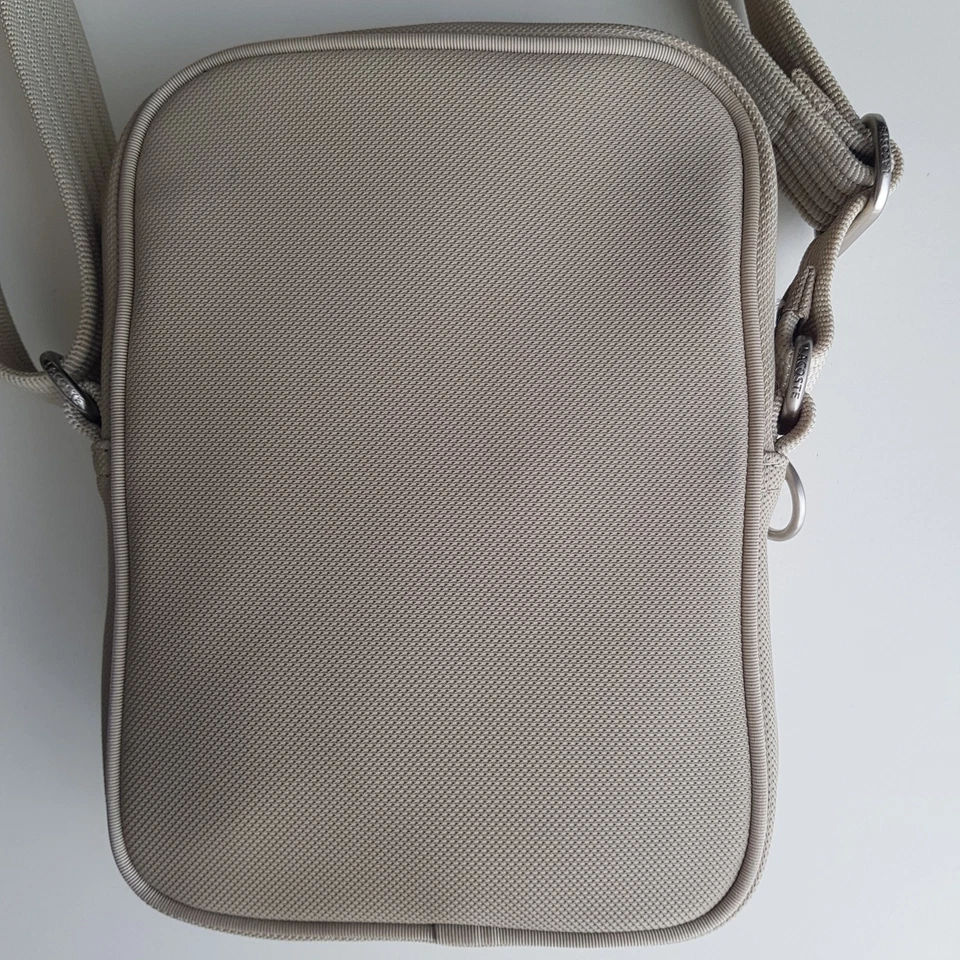 Lacoste Beige Zip Up Bag - Image 3 of 4