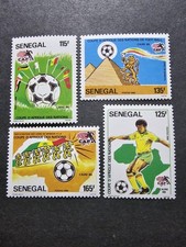 Senegal Stamp World Cup Football No. 648/651 New ** Luxury MNH 1986