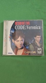 Resident Evil Code Veronica Dreamcast (2000) cib RegCard+Game+Case+Manual 1owner