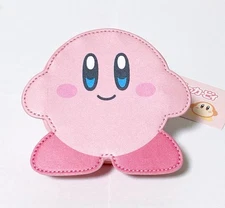 Kirby Wallet leather Pouch Round Zipper case design
