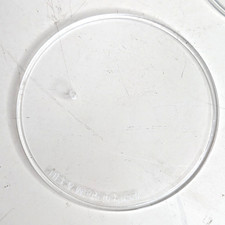 2 x NECA FIGURE DISPLAY STANDS clear FOR 6"-8" ACTION FIGURES plastic 3.5" ROUND
