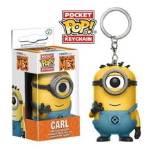 Pocket POP! Keychain - Despicable Me - Minion Carl in Jumpsuit