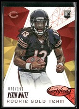 2015 Panini Certified #RGT3 Kevin White Rookie Gold Team - Mirror Red #/199