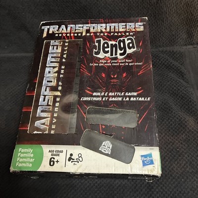 Jenga- Transformers Revenge Of The Fallen Build And Battle Game