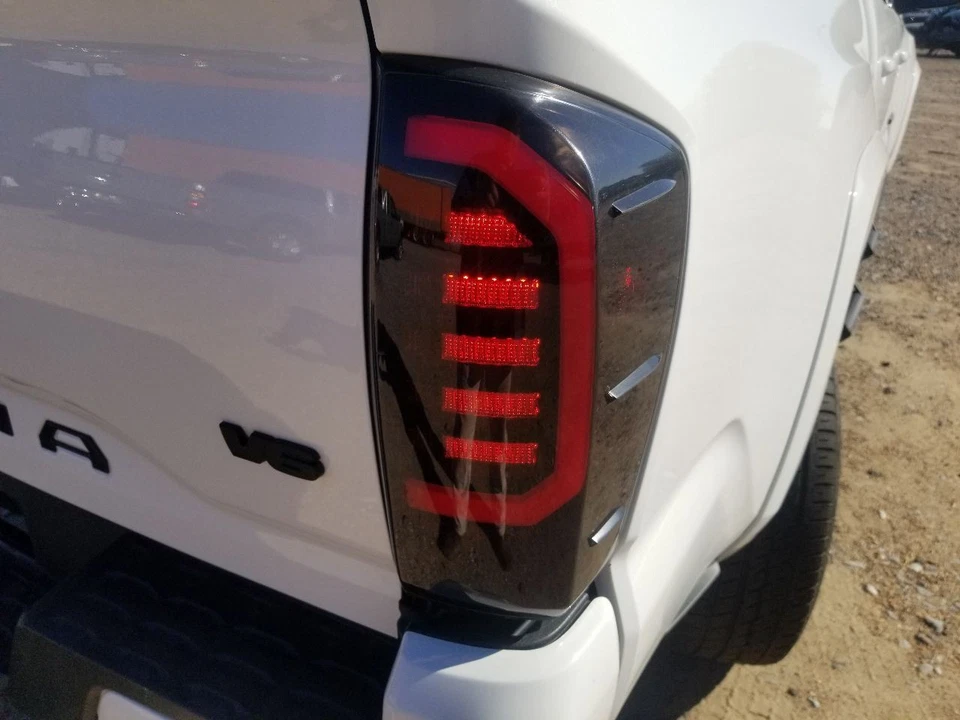16 2016 TOYOTA TACOMA JUEGO DE LUCES TRASERAS DE REPUESTO LED AHUMADO - VER IMÁGENES Foto 4 de 4