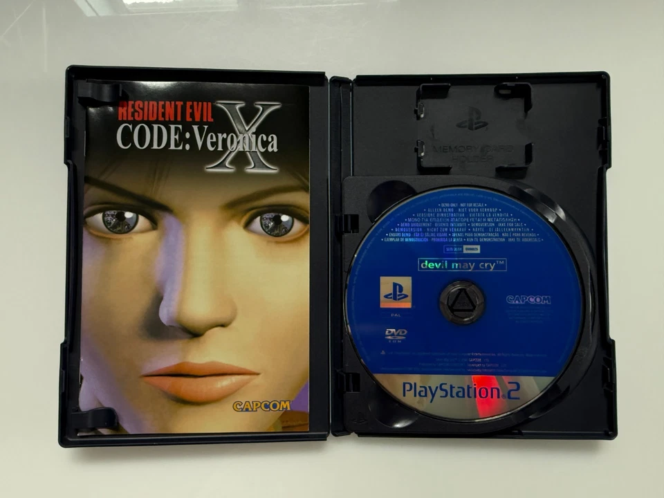 Resident Evil Code Veronica X PS2 - UK PAL VGC CIB with DMC Demo - Natural Discs - Image 4 of 4