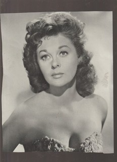 8X10 B&W BOOK/MAG/PAPER PHOTO OF SUSAN HAYWARD SIDE 1 ANN BLYTH SIDE 2