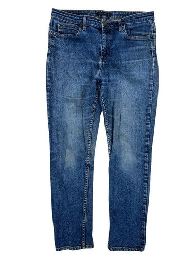 Theory Blue Dark Wash Mid-Rise Ankle Skinny Denim Jeans Women's Size 29