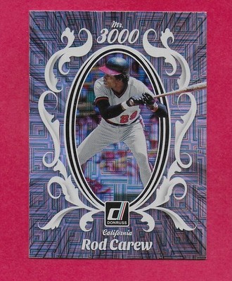 Rod Carew Stadium Club/ Panini Inserts/Parallels - YOU PICK - NRMT