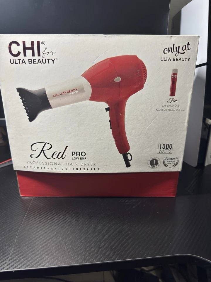 Secador de pelo Chi for Ulta Beauty tecnología infrarroja anión cerámica nueva caja abierta Foto 2 de 4