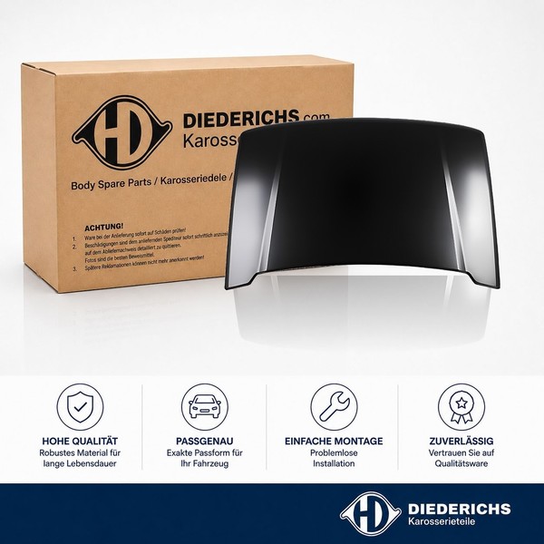 Motorhaube Diederichs 6427800 FÜR Suzuki Haube Motorraumhaube-image