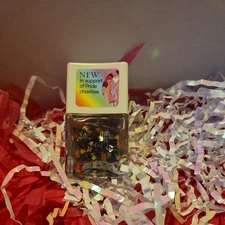 OVER THE TOP Pride Heart Topper NAILS. INC***LOVE IN SEQUINS***0.47 FL OZ~NEW